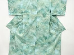 松模様　暈し　小紋着物